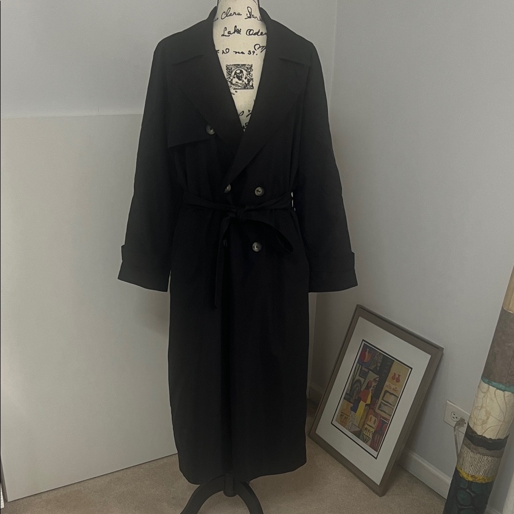 Vero Moda Classic Black Trench Coat